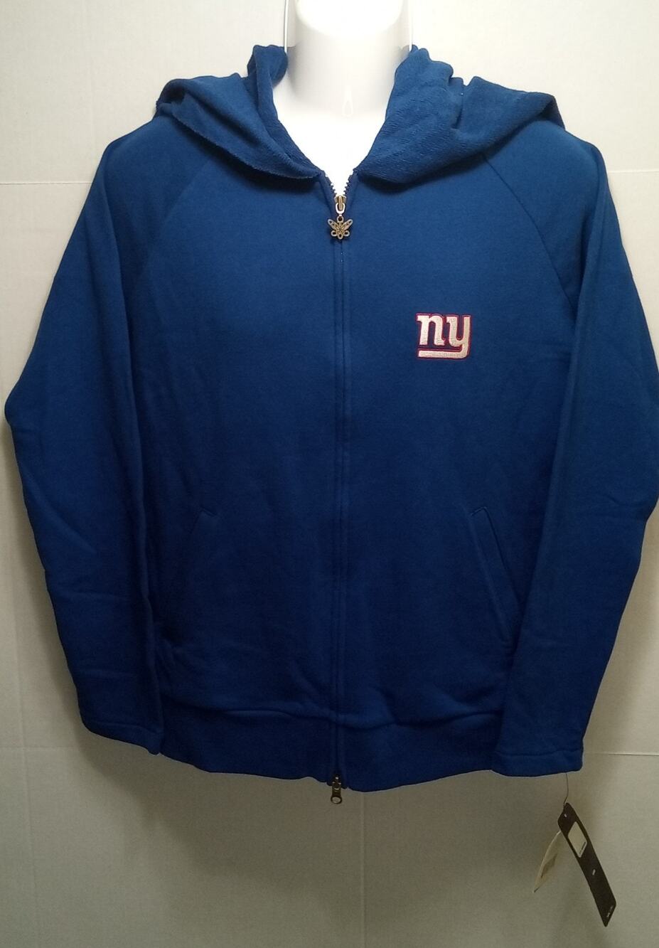 New York Giants NFL Touch by Alyssa Milano Zip Up Hoodie Women's 2XL